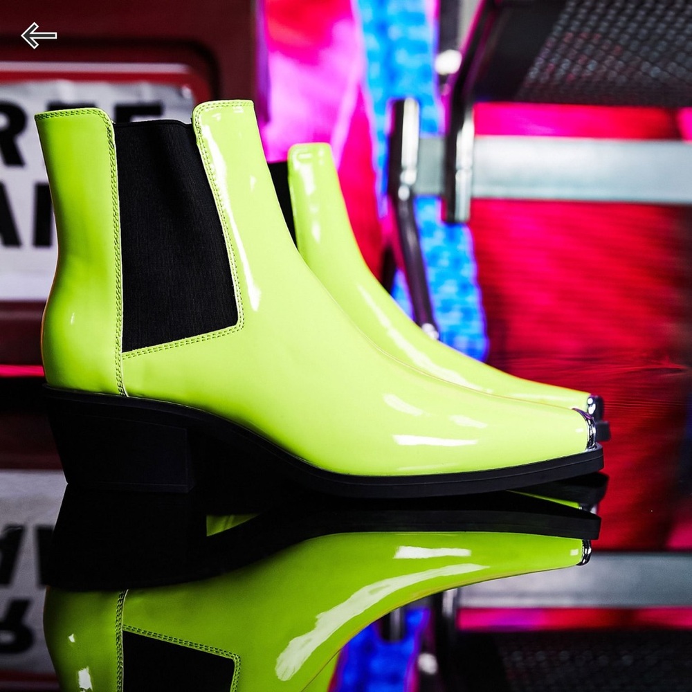 ASOS NEON BOOTS